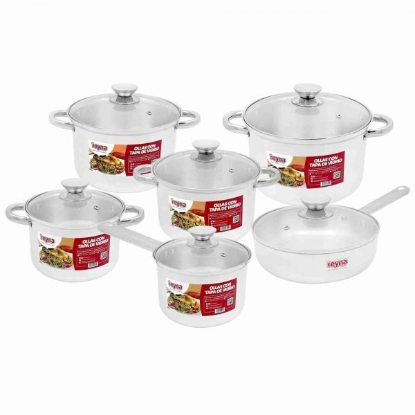 JUEGO OLLAS REYNA MASTER 12PZ