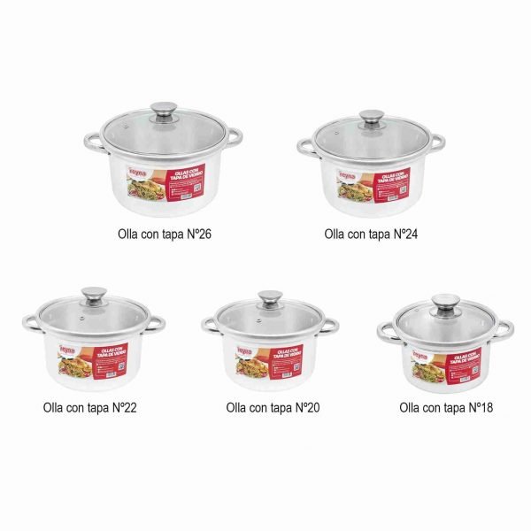 JUEGO DE OLLAS REYNA SUPER 10PZ