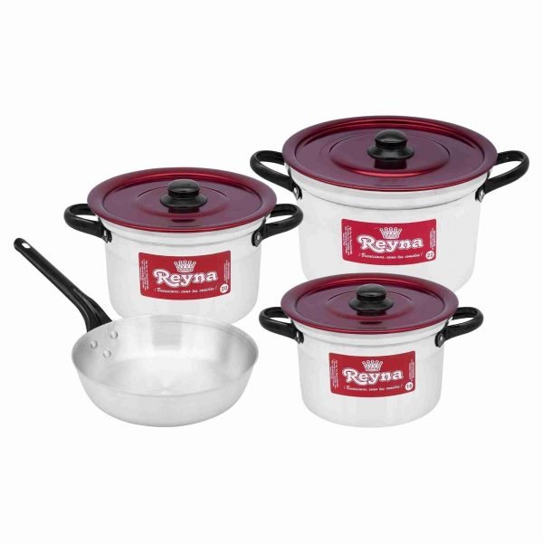 SET DE OLLAS REYNA STANDARD X4 7PZ