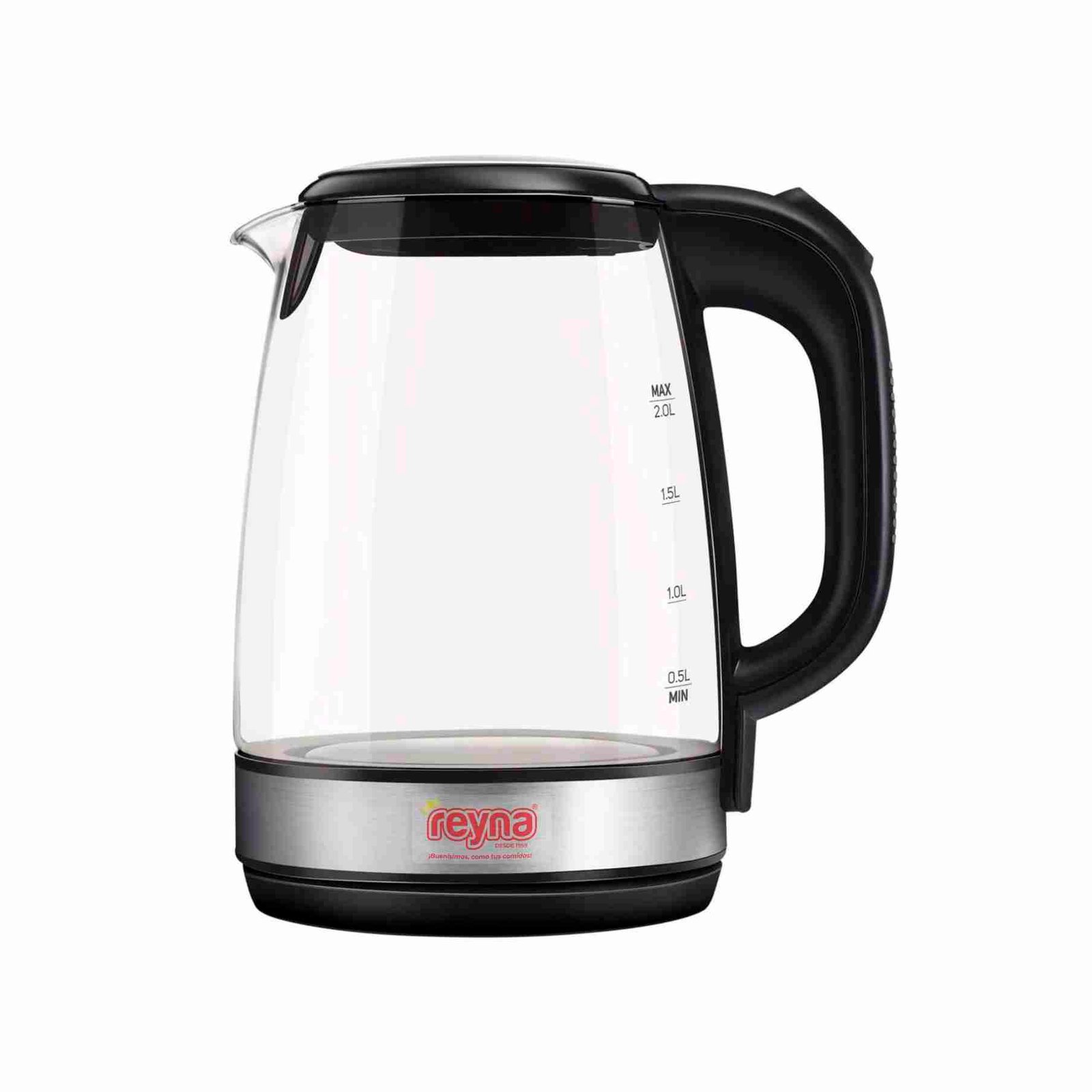 HERVIDOR ELÉCTRICO REYNA DE VIDRIO 2.2L