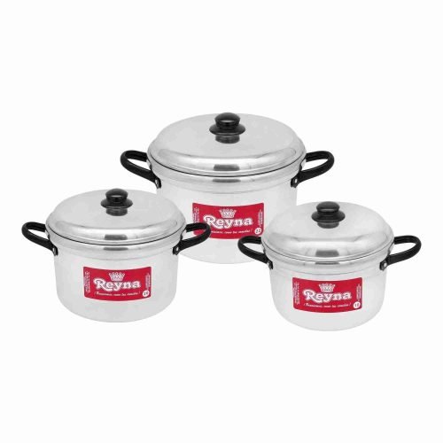 SET DE OLLAS REYNA X3 6PZ